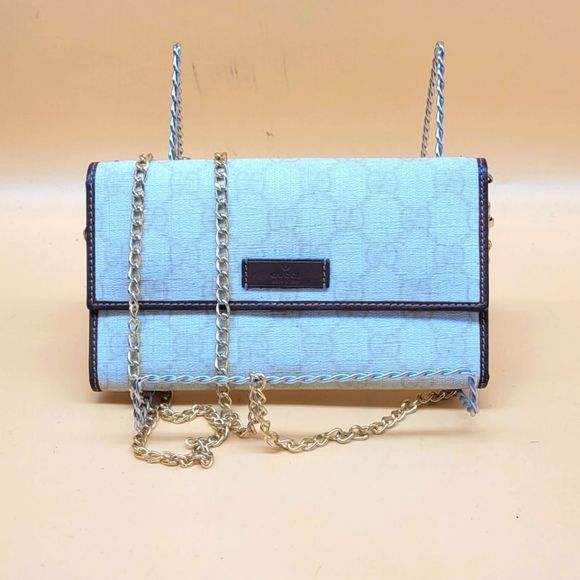 Gucci Accessories - Authentic Gucci GG Monogram Wallet on Chain